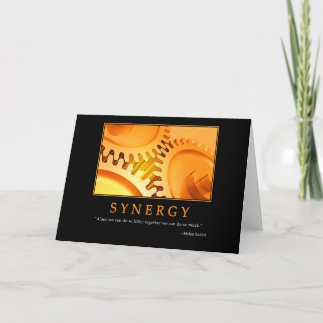 Synergy Greeting Card (Front)