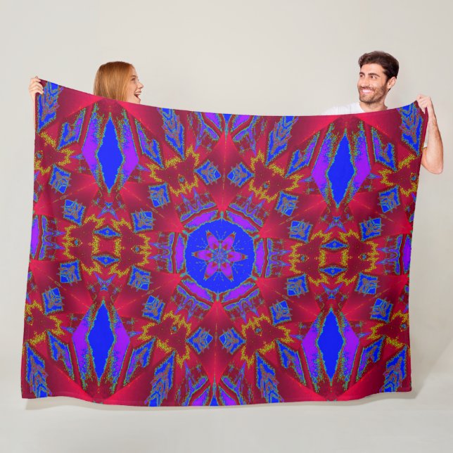 Synergy Jasmine 1  Fleece Blanket (In Situ)