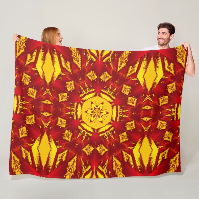 Synergy Jasmine 7  Fleece Blanket (In Situ)