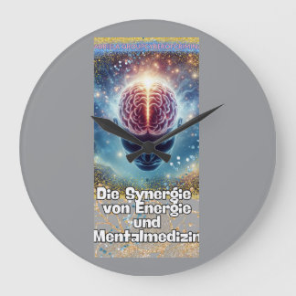 synergy of energy and mental medicine large clock