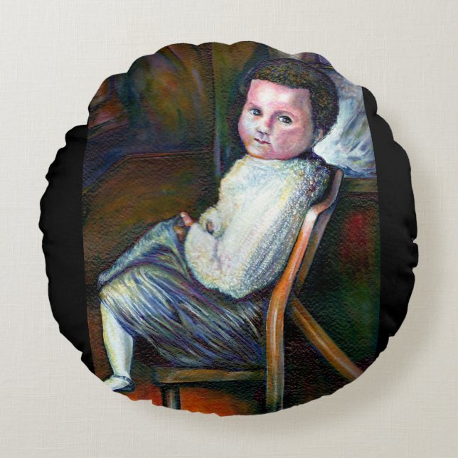 Synesthesia Round Cushion (Front)