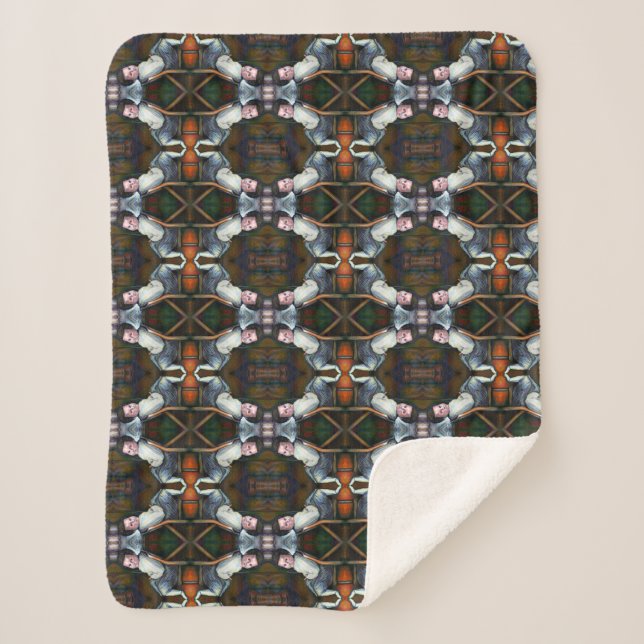 Synesthesia Sherpa Blanket (Front)