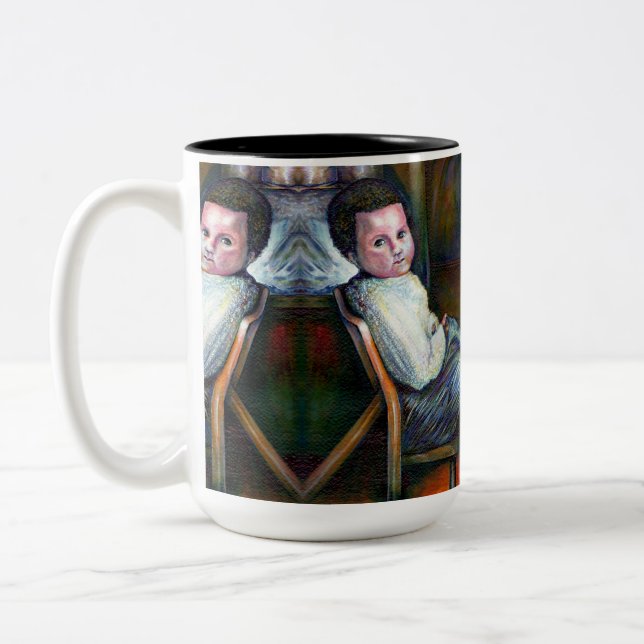 Synesthesia Two-Tone Coffee Mug (Left)