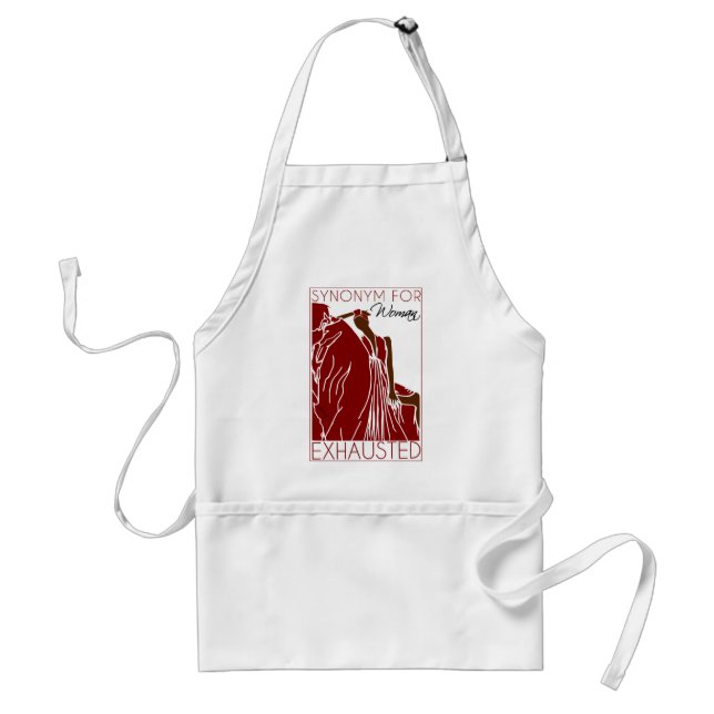 SYNONYM FOR WOMAN EXHAUSTED STANDARD APRON (Front)
