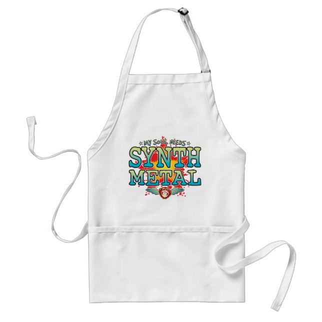 Synth Metal Soul Apron (Front)
