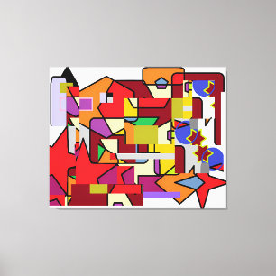 Synthesis - Etude No. 4: The Ultimate Convergence  Canvas Print