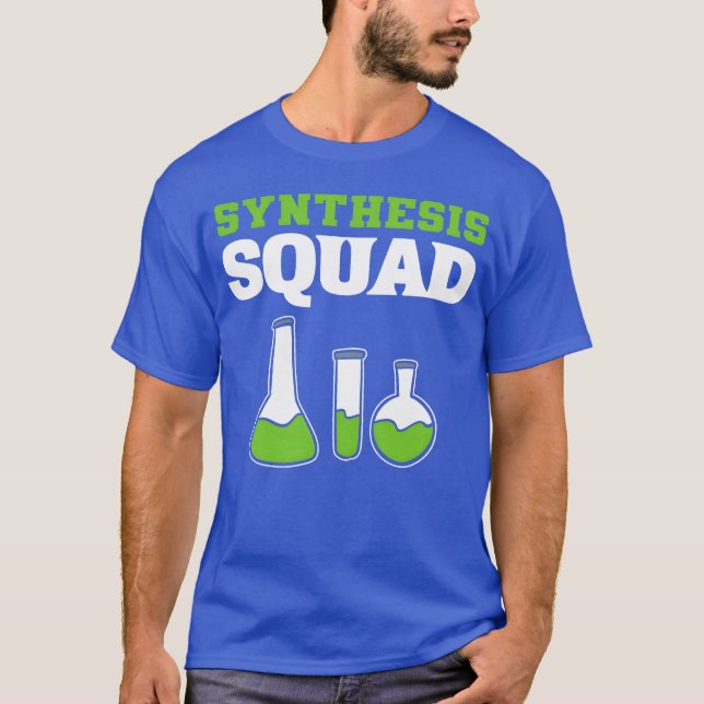 Synthesis Squad Chemist Student Gift retro T-Shirt (Front)