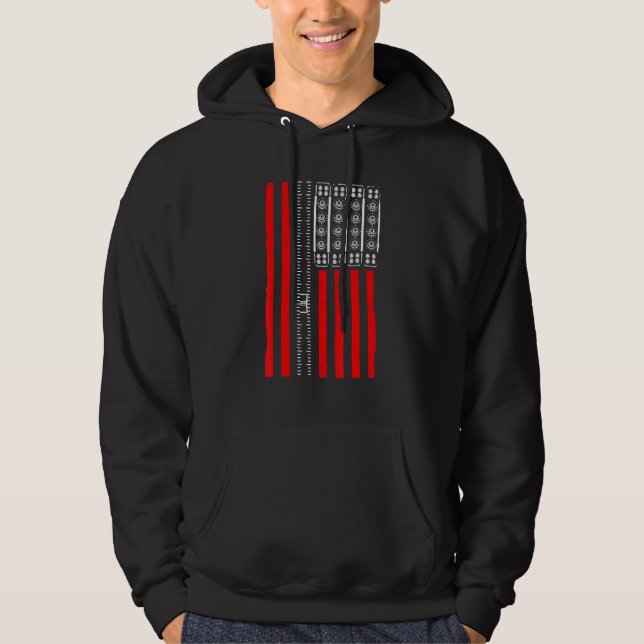 Synthesizer ADSR Synth Hoodie (Front)