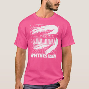 Synthesizer Dj Music Techno Edm Synth Player T-Shirt