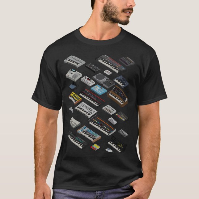 Synthesizer Fan Collection Classic T-Shirt (Front)
