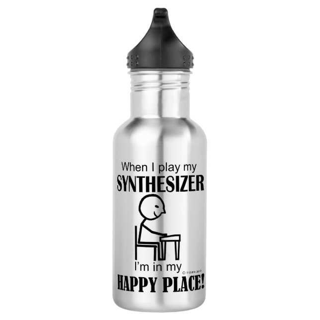 Synthesizer Happy Place 532 Ml Water Bottle (Right)