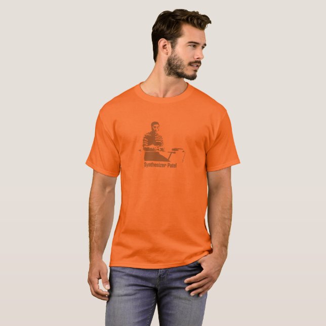 Synthesizer Patel t-shirt (Front Full)