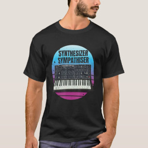 Synthesizer Sympathiser Synthwave Modular Synthesi T-Shirt