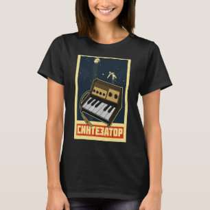 Synthesizer Synth Keyboard Electronic Musicians Mo T-Shirt