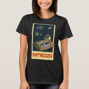 Synthesizer Synth Keyboard Electronic Musicians Mo T-Shirt
