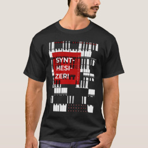 Synthesizer Vintage Electronics Analogue Retro Sou T-Shirt