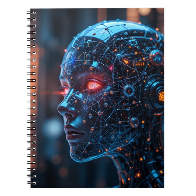 Synthetic Minds: The Future in Your Hands Notebook (Front)