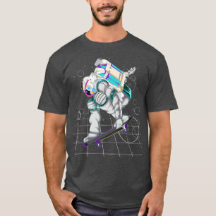 Synthwave 90s Art Retro Vaporwave Skateboarding As T-Shirt