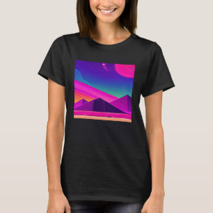 Synthwave outrun retrowave futuresynth sci fi 20 T-Shirt