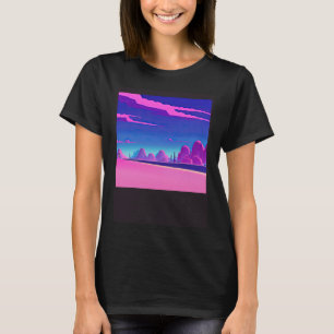 Synthwave outrun retrowave futuresynth sci fi  20 T-Shirt