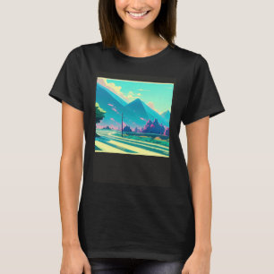 Synthwave outrun retrowave futuresynth sci fi 24 T-Shirt