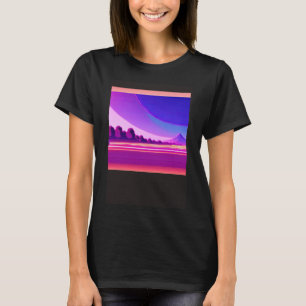 Synthwave outrun retrowave futuresynth sci fi 31 T-Shirt