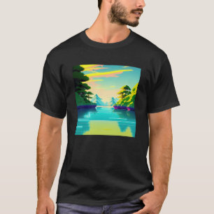 Synthwave outrun retrowave futuresynth sci fi 3 T-Shirt