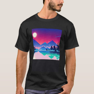 Synthwave outrun retrowave futuresynth sci fi 69 T-Shirt