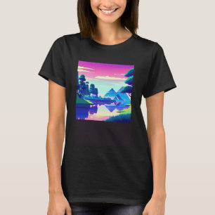 Synthwave outrun retrowave futuresynth sci fi 81 T-Shirt
