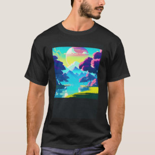 Synthwave outrun retrowave futuresynth sci fi 84 T-Shirt