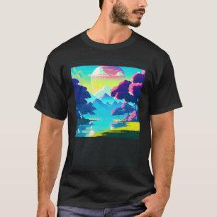 Synthwave outrun retrowave futuresynth sci fi 84 T-Shirt