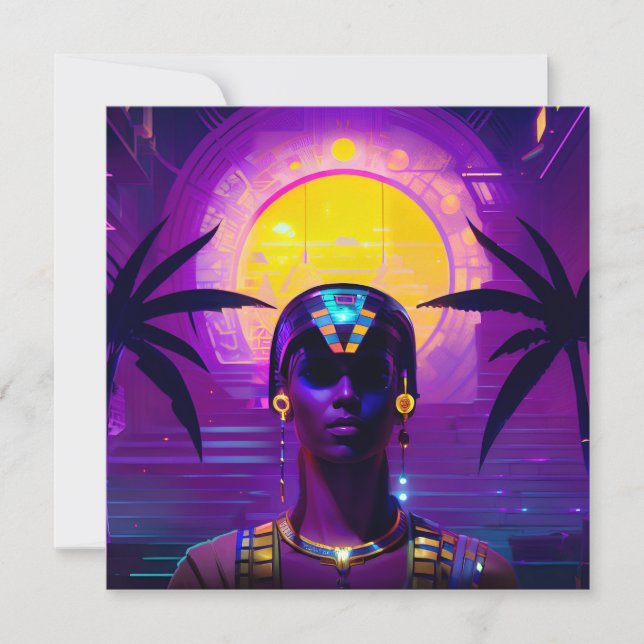 Synthwave Pharaoh (Front)