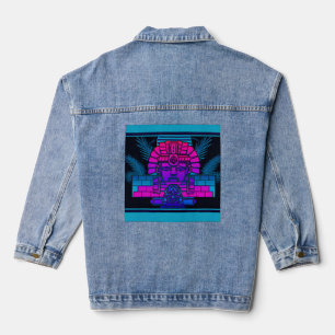 Synthwave Pharaoh Denim Jacket