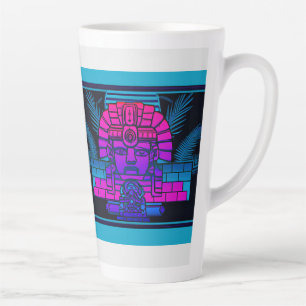 Synthwave Pharaoh Latte Mug