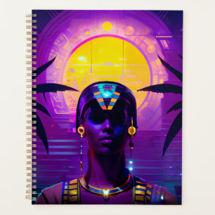 Synthwave Pharaoh Planner