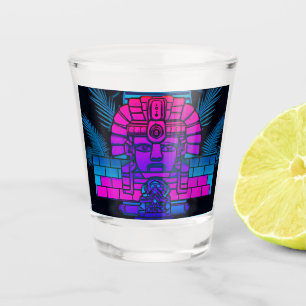 Synthwave Pharaoh Shot Glass