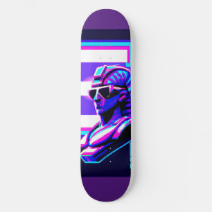 Synthwave Pharaoh Skateboard
