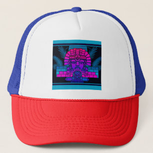 Synthwave Pharaoh Trucker Hat