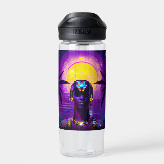 Synthwave Pharaoh Water Bottle