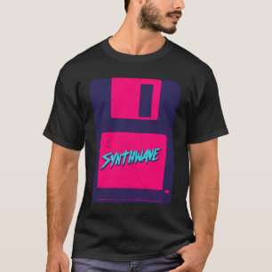 Synthwave Retrowave Aesthetic Vintage Drive Laser  T-Shirt