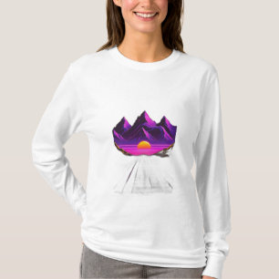 synthwave-style sunset T-Shirt
