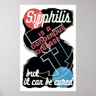 Syphilis Is Dangerous 1941 WPA Poster