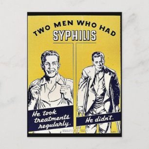 Syphilis Postcard