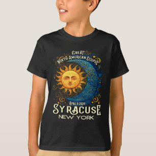 Syracuse New York 2024 Total Solar Eclipse Celesti T-Shirt