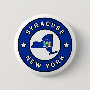 Syracuse New York 6 Cm Round Badge
