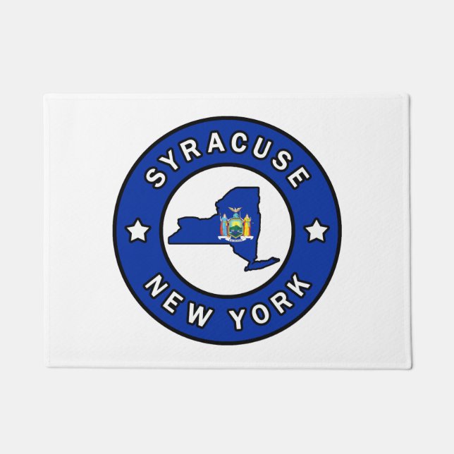 Syracuse New York Doormat (Front)