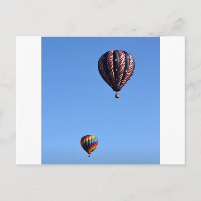 Syracuse New York Hot air balloon festival Postcard (Front)