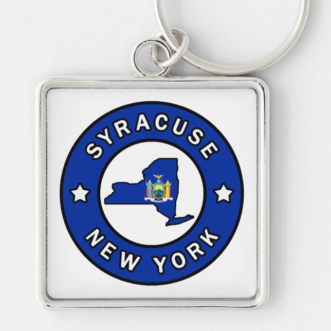 Syracuse New York Key Ring (Front)