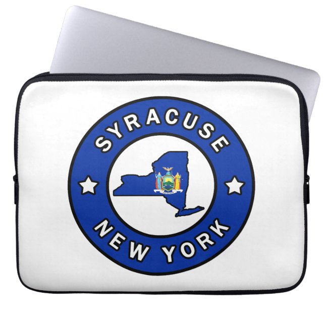 Syracuse New York Laptop Sleeve (Front)