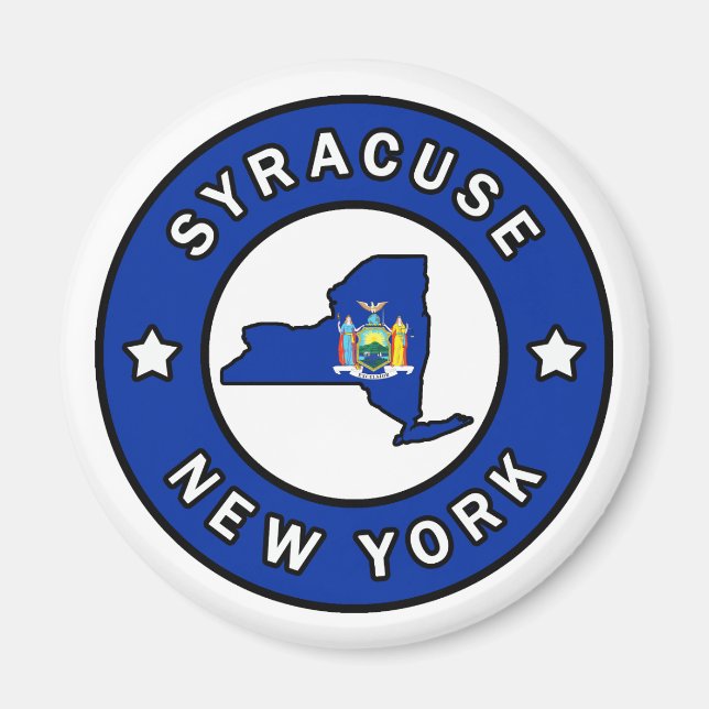 Syracuse New York Magnet (Front)